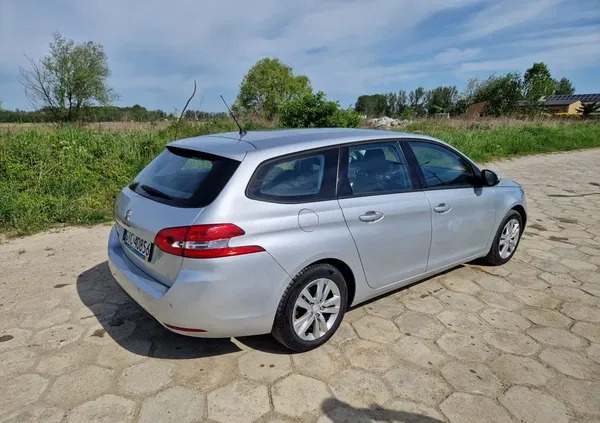 samochody osobowe Peugeot 308 cena 28999 przebieg: 240000, rok produkcji 2014 z Tczew